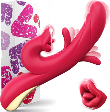 Vibrador TriMode Rabbit 3 en 1 Lengua Vibratoria 30 Modos