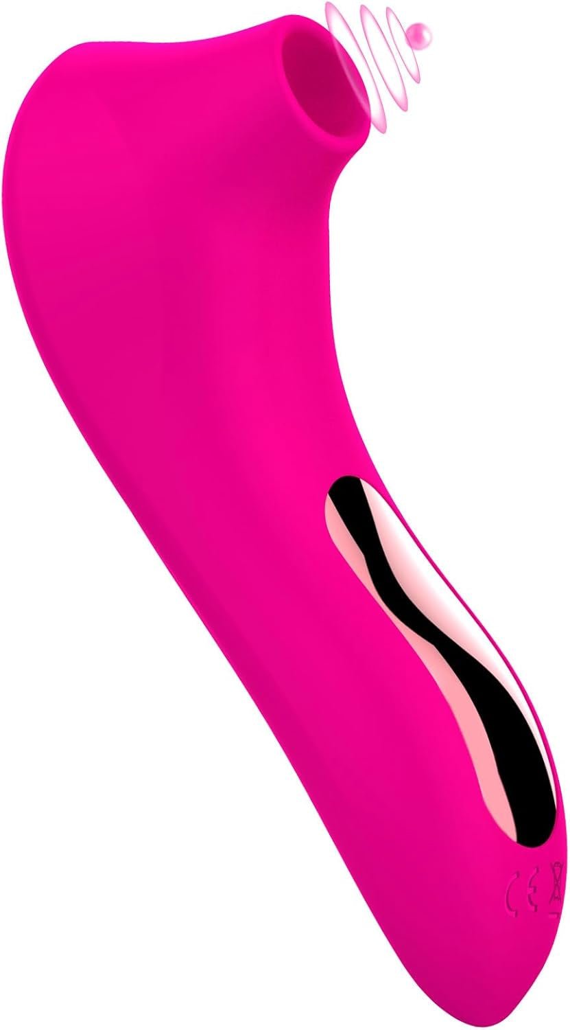 RoselleVibe Varita Vibrador Rosa 10 Modos Impermeable Silencioso