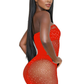 Strapless Mesh Chemise