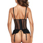Skirted Lace Bustier Set