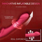 Vibrador de arnés sin tirantes de triple cabezal QuadSync