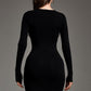 Second Skin Keyhole Dress
