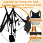 ComfortBond Adjustable BDSM Door Swing with Padding
