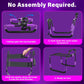 Sillón de sexo ajustable RotateFlex con soporte para dildo