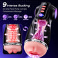 PrismSync AI Sincronización Vagina de Bolsillo 3 Fundas 9 Succión 9 Vibración
