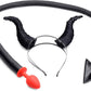 InfernoX Devil Tail Anal Plug & Horns Cosplay Set