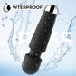 NoirRelief Black Clitoral Wand Vibrator