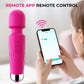 RoseRelief Rose Pink Clitoral Wand Vibrator