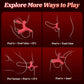 OrbitalFlex Cock Ring Adjustable Clit Stimulator Remote 9 Modes