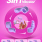 NoviraFlex Interchangeable Rabbit Licking Vibrator 63 Modes G-Spot
