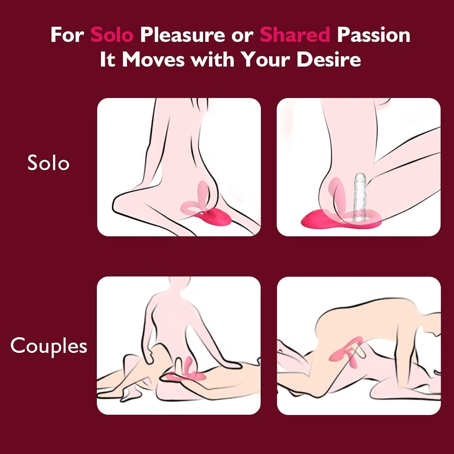 FlexSiren 360° Bendable Riding Dildo Vibrator