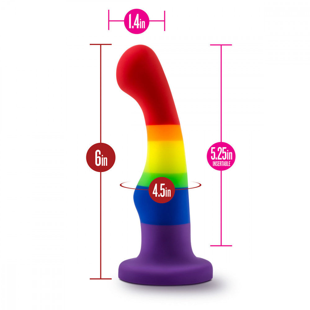 Fard à joues Avant P1 Dong en silicone Fierté gaie - Liberté