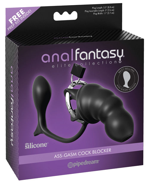 Fantaisie Anale Élite Orgasme Anal Bloqueur de Bite