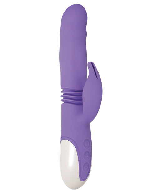 Vibrador Conejito Grueso y Penetrante - Morado