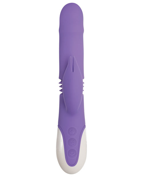 Vibrador Conejito Grueso y Penetrante - Morado