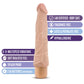 Vibromasseur Dr. Skin Vibe 1 de 23 cm – Beige