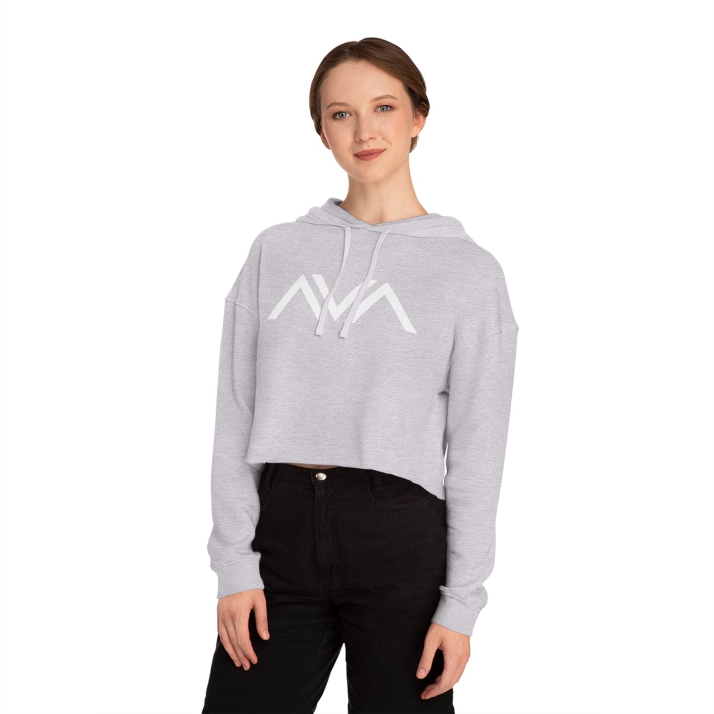 Sudadera con capucha corta UA elegante para mujer