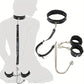 DominusHook Anal Hook BDSM Restraint Kit Collar Cuffs