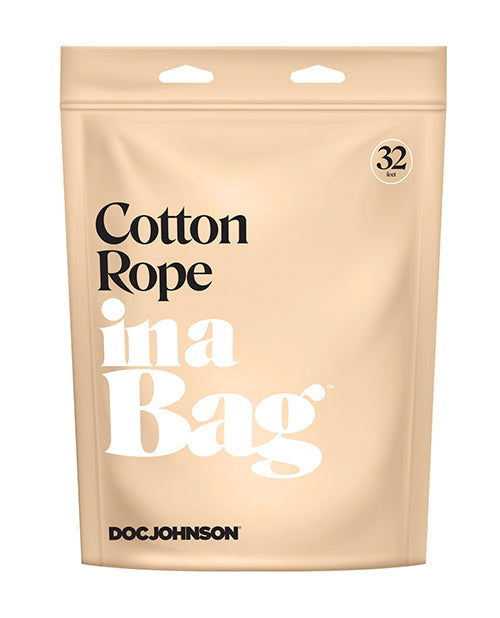 Cuerda de algodón Doc Johnson de 9,75 m en bolsa
