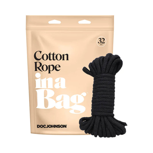 Cuerda de algodón Doc Johnson de 9,75 m en bolsa