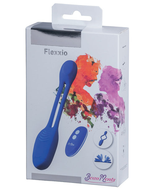 Vibromasseur de couple Flexxio BeauMents - Bleu