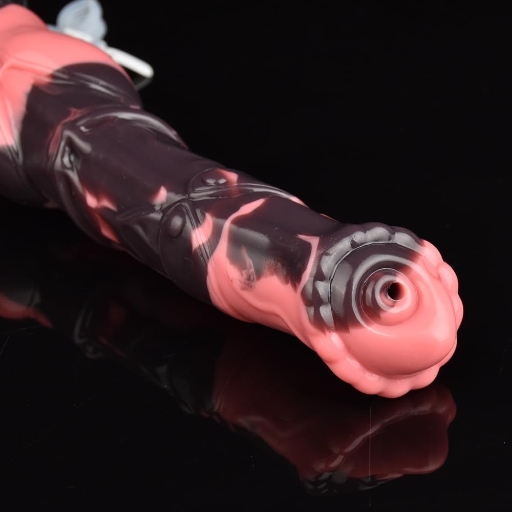 CosmicJet 12" Godemichet Giclant Fantaisie Silicone Ventouse