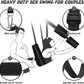 VelvetLift Door Sex Swing with Cushions & Armrests