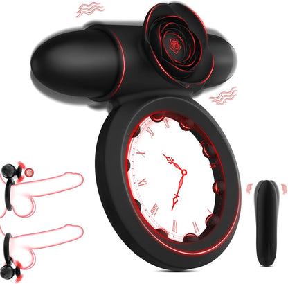 RoseCoreX Anillo Vibrador Bala Estimulador Clítoris Rose