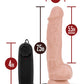 Dr. Tim 7.5" Vibrating Cock - Vanilla