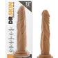Dr. Skin Realistic Cock Basic 7.5" - Mocha
