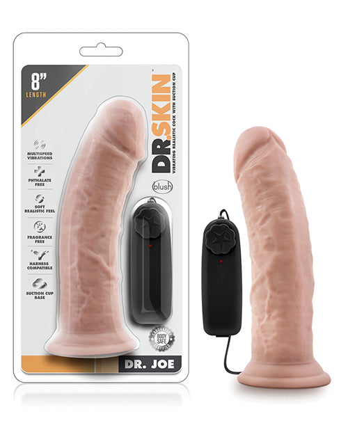 Dr. Joe 8" Vibrating Cock - Vanille