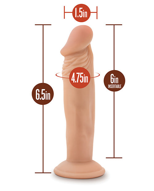 Gode Ceinture Dr. Small 6" - Vanille