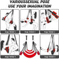 Columpio sexual ScarletComfort para puerta, ajustable y acolchado