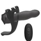 Extensiones corporales Be Aroused Vibrador hueco con arnés - Negro