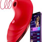 PulseRose AI App Rose Clit Sucker Vibrator 7 Modes