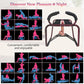 FlexFrame Adjustable Position Aid Chair with Armrests (Red)