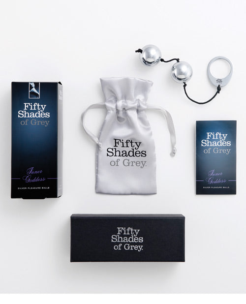 Fifty Shades - Les boules de plaisir métalliques "Déesse Intérieure"