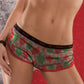 Red and Green Argyle Boyshorts