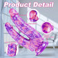 MythCurve 8” Double-Ended Dildo Suction Cup Silicone Toy