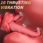 TongueThrust Multi-Stimulation Thrusting Dildo Vibrator