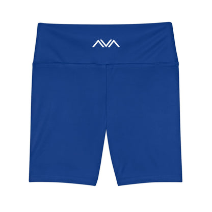 Shorts de yoga AE pour femme - Bleu