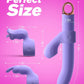 NoviraFlex Interchangeable Rabbit Licking Vibrator 63 Modes G-Spot