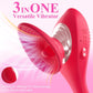 FlexSync App Control Succionador de clítoris, vibrador de punto G, 3 en 1