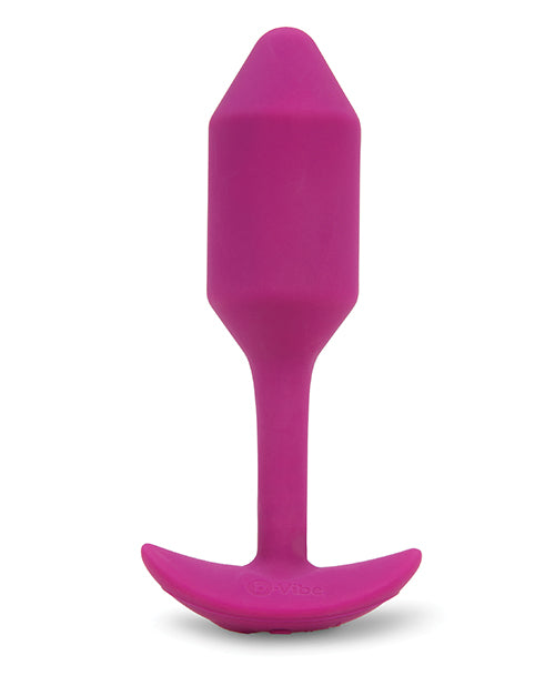 b-Vibe Vibrating Weighted Snug Plug M - Rosa