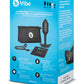 b-Vibe Vibrating Weighted Snug Plug M - Negro