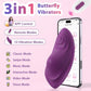 VelvetWing APP Vibrador de Bragas Mariposa con Doble Motor
