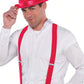 Red Costume Suspenders