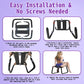RideWave Adjustable Bouncing Sex Chair with Elastic Seat