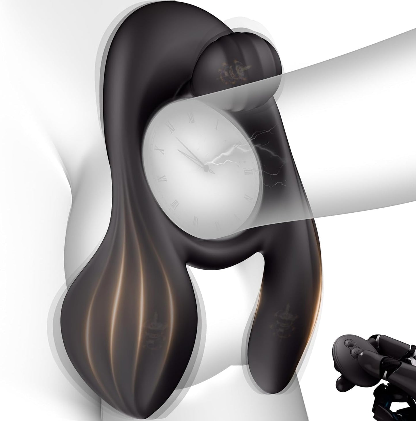 Estimulador remoto de clítoris y testículos TriZone 3 Motor Cock Ring