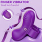 VioraX Finger Vibrator 10 Modes Waterproof Mini Purple